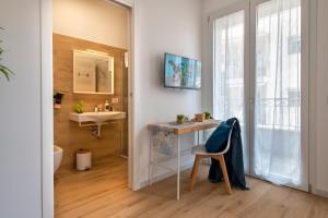 TV a/nebo společenská místnost v ubytování Nuo Room + 37 fotografií