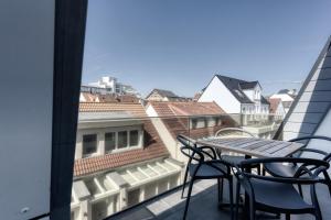 Ein Balkon oder eine Terrasse in der Unterkunft Haus Noena