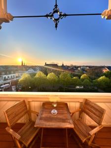 Balkón nebo terasa v ubytování Hotel Rummeni