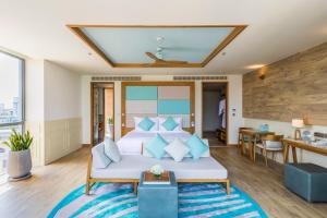 Posezení v ubytování Fusion Suites Vung Tau