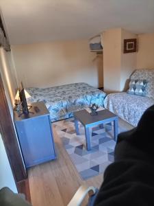 Posezení v ubytování studio 4 personnes