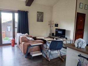 Μια τηλεόραση ή/και κέντρο ψυχαγωγίας στο Durbuy - Chalet 4 personen