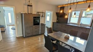 Kuchyň nebo kuchyňský kout v ubytování Ferienhaus-Annelore