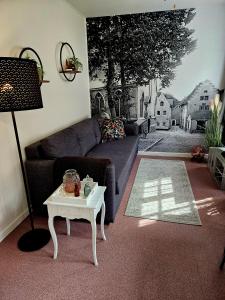 A seating area at Begijnhof Historica Tongeren