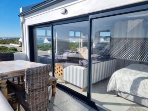 Ein Balkon oder eine Terrasse in der Unterkunft Seeswael Strand