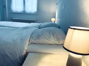 Katil atau katil-katil dalam bilik di Gîte 3 étoiles