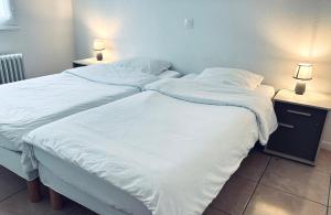 Katil atau katil-katil dalam bilik di Gîte 3 étoiles
