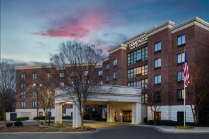 a rendering of the front of a hotel at Homewood Suites by Hilton Davidson in Davidson