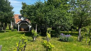 Vonkajšia záhrada v ubytovaní Csobánc Szerelem-Nemzeti Park-Önalló Ház - klimatizált