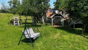 Vonkajšia záhrada v ubytovaní Csobánc Szerelem-Nemzeti Park-Önalló Ház - klimatizált