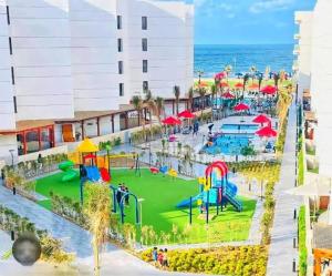an image of a water park at the beach at بورسعيد بورتو سعيد Porto Said شالية فندقي شقة فندقية in Ad Dībah