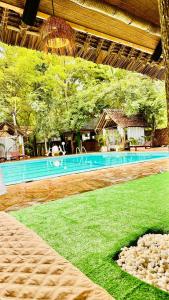 Swimming pool sa o malapit sa Kijani Cottages - In Diani
