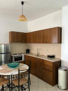 A kitchen or kitchenette at Aegean Blue Horizon Még 37 kép