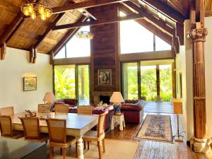 Un lugar para sentarse en Chamarel Mountain chalets