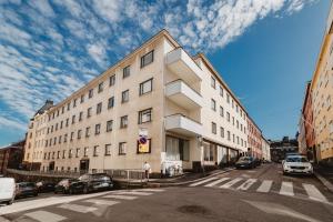 Budova, kde se apartmán nachází