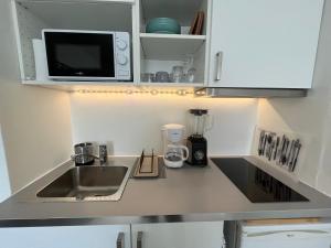 Η κουζίνα ή μικρή κουζίνα στο Studio Cosy et idéalement placé