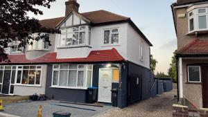 a house being remodeled with the front of it at Rowan Crescent's Luxury Stay-In in Streatham Vale