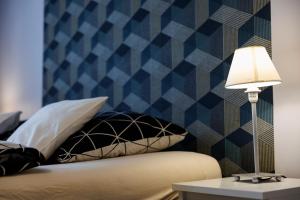 Postel nebo postele na pokoji v ubytování Apartamenty przy Parku
