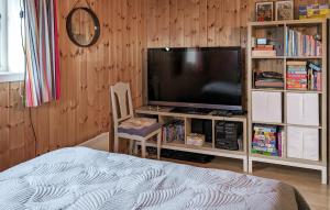 TV a/nebo společenská místnost v ubytování 4 Bedroom Nice Home In Bjoa
