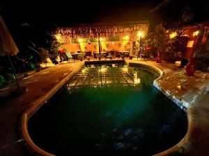 Bazén v ubytování Samara Palm Lodge nebo v jeho okolí