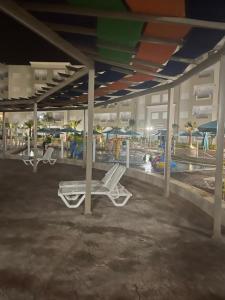 Fitness centrum a/nebo fitness zařízení v ubytování Folla Monastir Palm Lake Resort