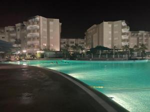 Bazén v ubytování Folla Monastir Palm Lake Resort nebo v jeho okolí