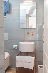 Koupelna v ubytování Borgofreddo Luxury Suite