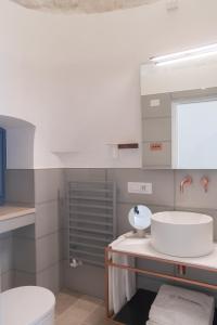 Koupelna v ubytování Borgofreddo Luxury Suite