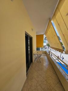 a view of the balcony of a building at DEA Room 1 in Sarandë