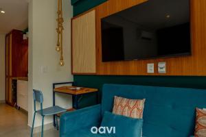 Et tv og/eller underholdning på Flat Ile de Pipa Seychelles by Qavi