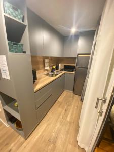 Kuchyň nebo kuchyňský kout v ubytování Mobile Home Anja + 37 fotografií