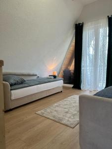 Χώρος καθιστικού στο Ammirevole Ravne Oga