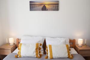 Postel nebo postele na pokoji v ubytování Villa Sun with pool + 44 fotografií