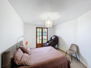Łóżko lub łóżka w pokoju w obiekcie Villa Vikel