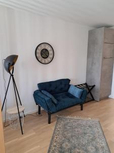 Posezení v ubytování Luxus Apartment in Burghausen
