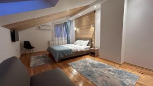 La Casa Verde客房内的一张或多张床位