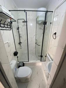 Koupelna v ubytování Bagysh Hotel