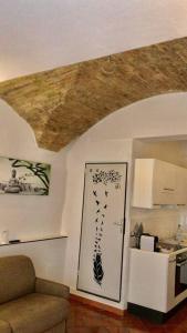 Η κουζίνα ή μικρή κουζίνα στο Alloggio turistico Via del Liceo 17, Foligno, Umbria