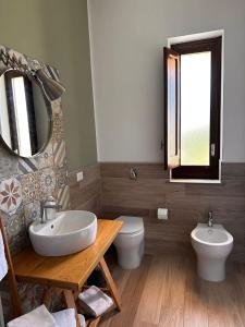A bathroom at Sole di Maggio