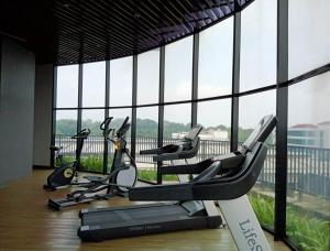 The fitness centre and/or fitness facilities at The Cozy Rooms at The Ayoma Residence, BSD Serpong