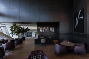 Posezení v ubytování Alexander Hotel