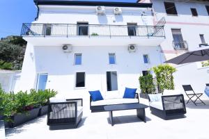 Posezení v ubytování Blue View Luxury Rooms