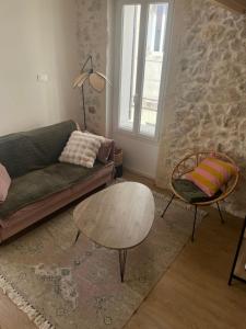 Posedenie v ubytovaní Le cabanon d’Endoume