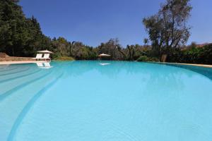 a large pool of blue water with a chair in it at Maison D'Enrì in Gallipoli +68 photos