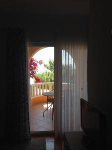 Ein Sitzbereich in der Unterkunft Villa Spomenka