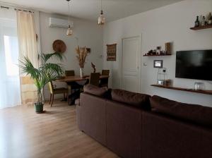 TV a/nebo společenská místnost v ubytování Asfodelo Home