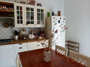 Kuchyň nebo kuchyňský kout v ubytování Asfodelo Home
