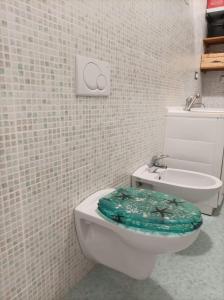 Koupelna v ubytování Asfodelo Home