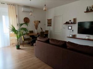 TV a/nebo společenská místnost v ubytování Asfodelo Home