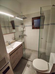 Bilik mandi di Direti villa